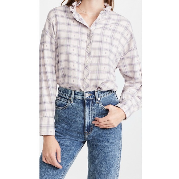 Xirena Jensen Plaid Flannel Snap Button Shirt - Picture 3 of 13